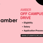 Amber Student Off Campus Drive