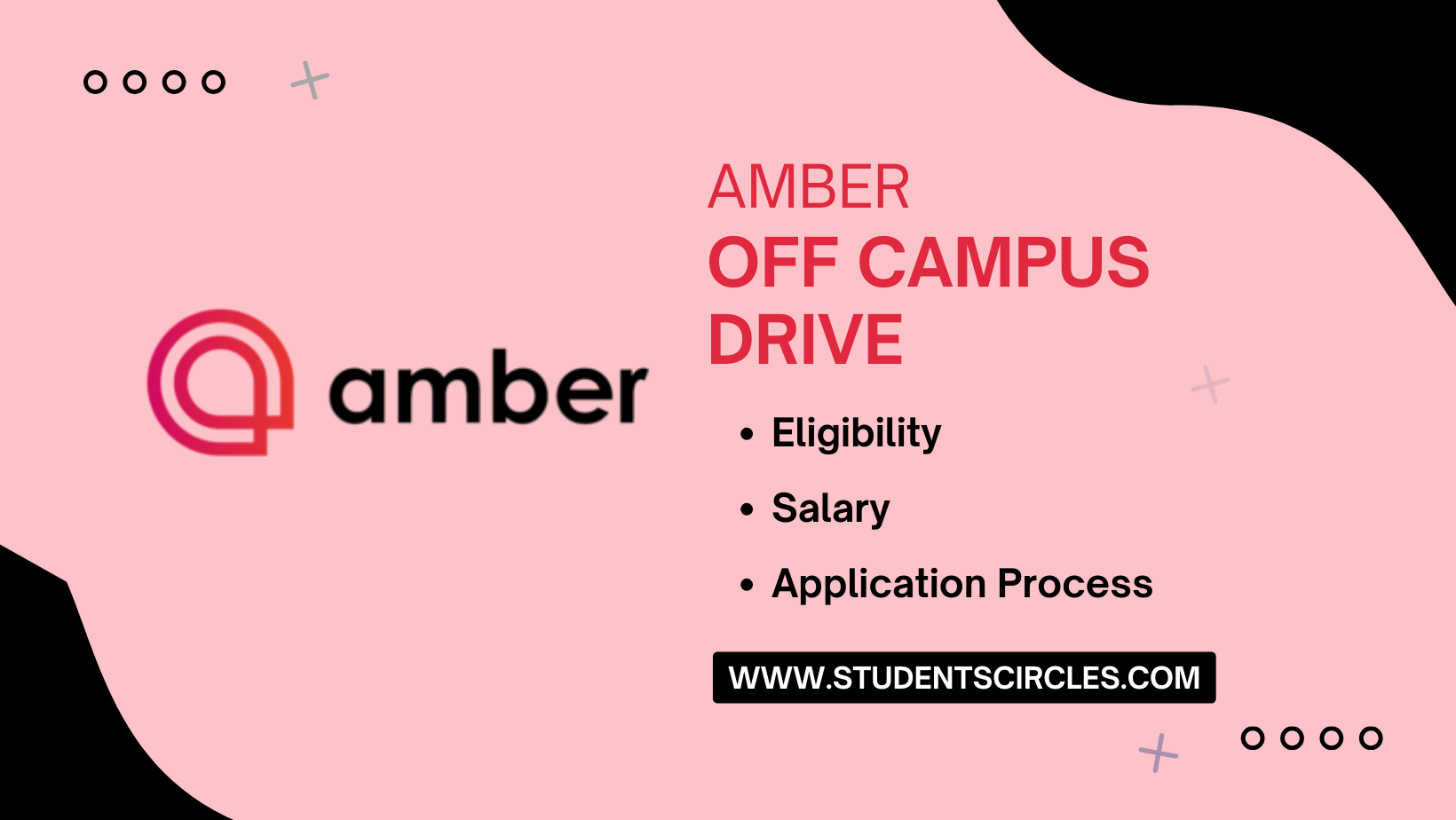 Amber Student Off Campus Drive