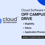 Cloud Software Group Off Campus Drive