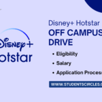 Disney+ Hotstar Off Campus Drive