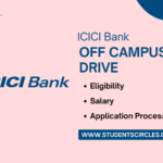 ICICI Bank Off Campus Drive