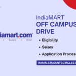 IndiaMART Off Campus Drive