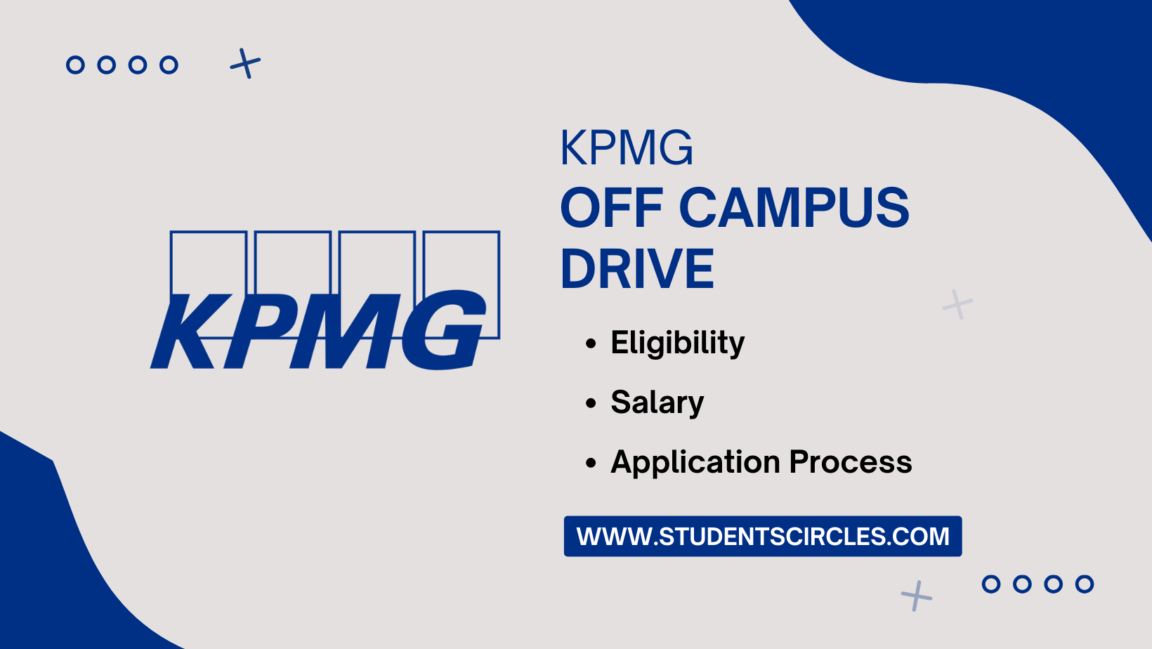 KPMG Off Campus Drive