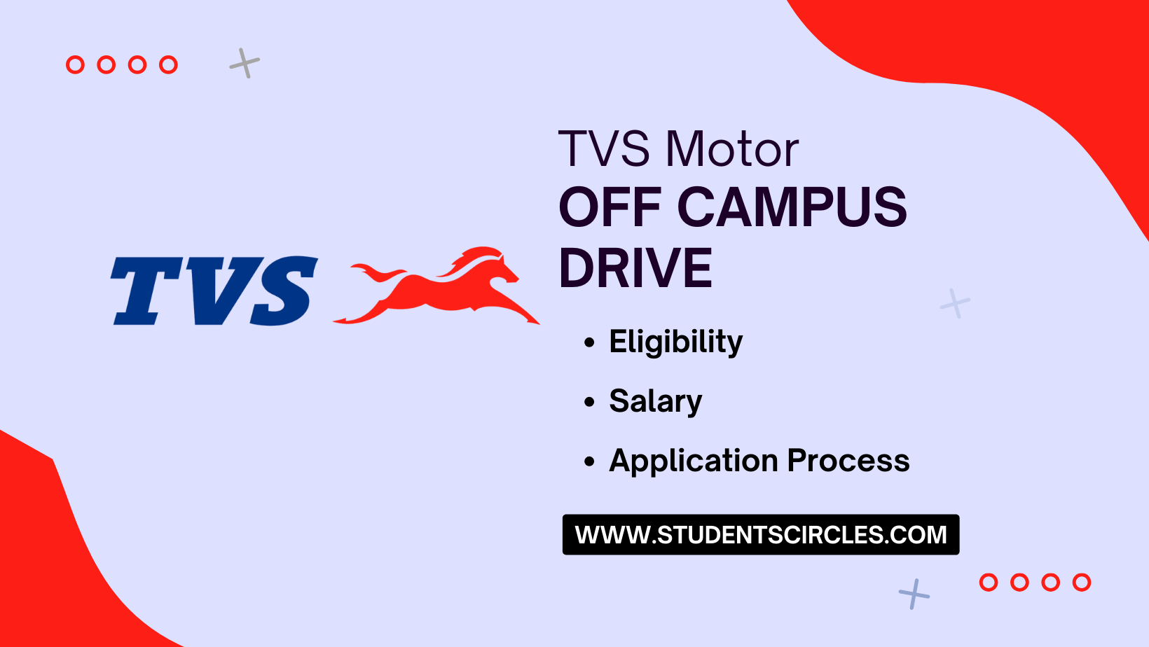 TVS Motor Off Campus Drive