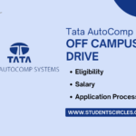 Tata AutoComp Off Campus Drive