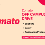 Zomato Off Campus Drive