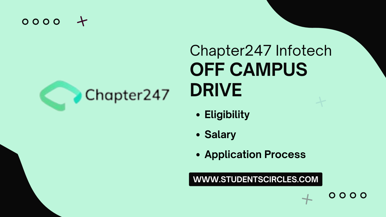 Chapter247 Infotech Off Campus Drive