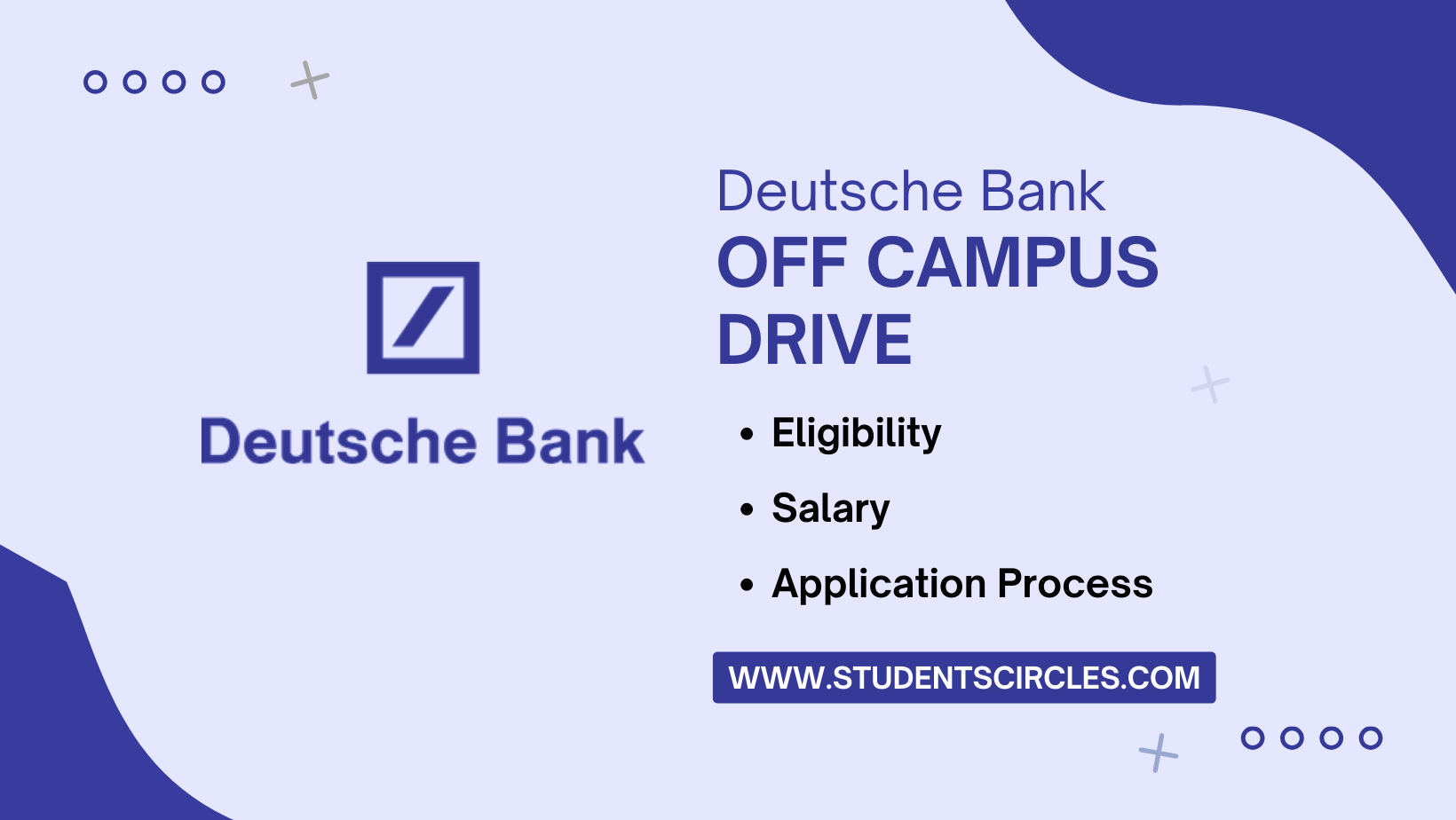 Deutsche Bank Off Campus Drive