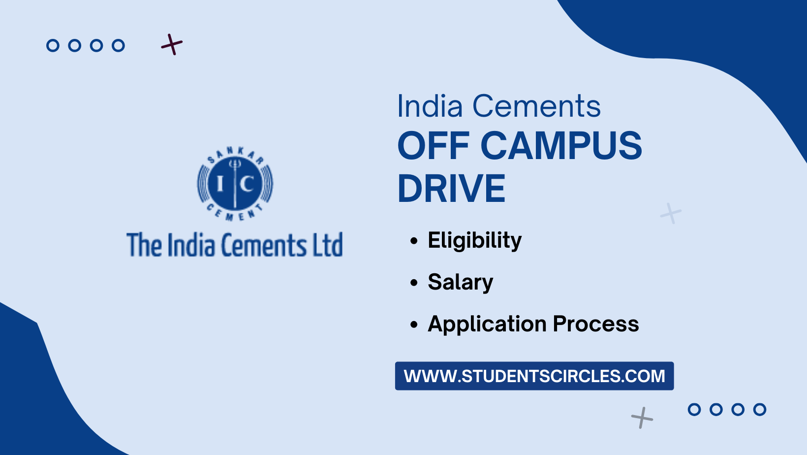 India Cements Off Campus Drive