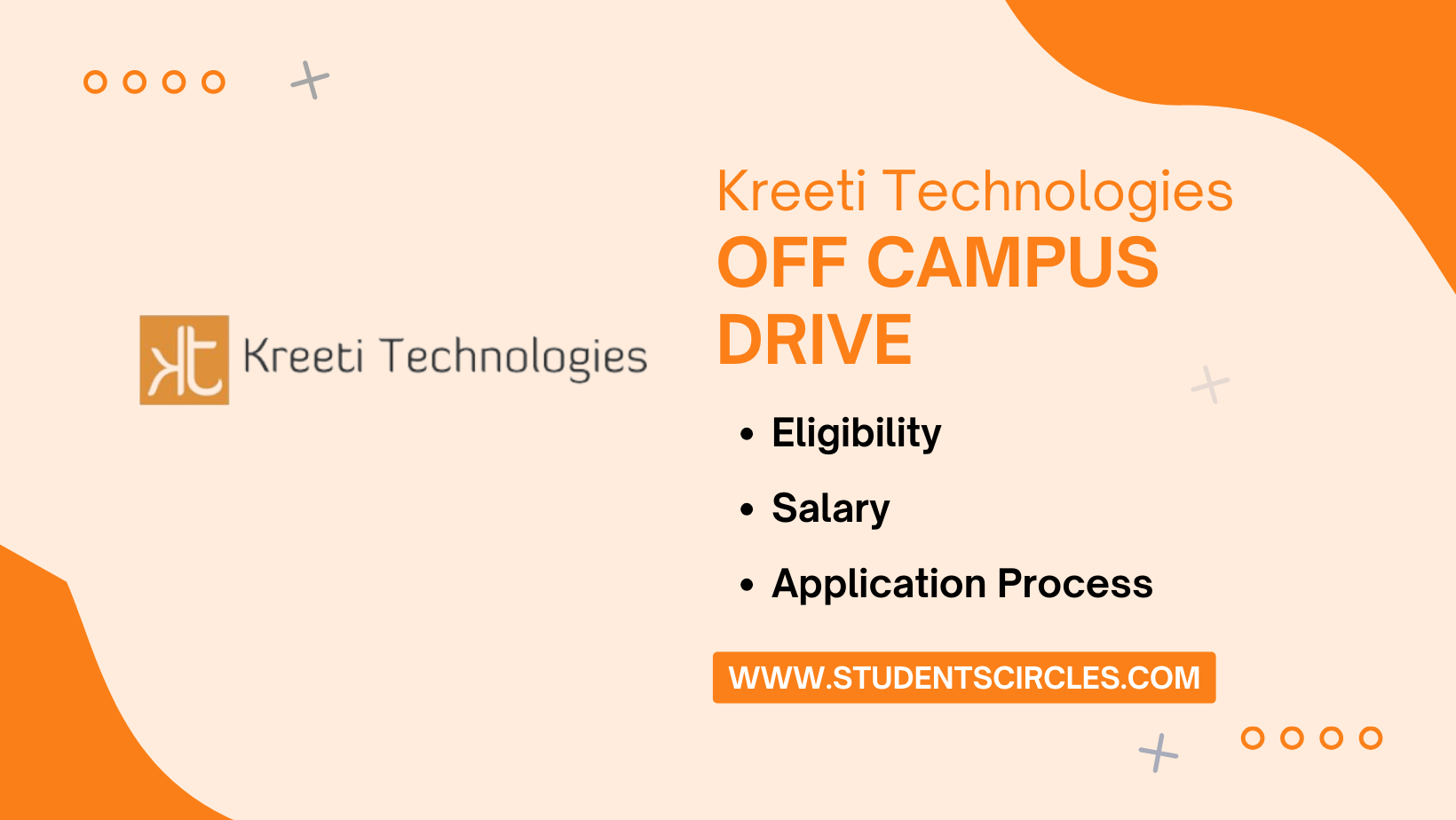 Kreeti Technologies Off Campus Drive