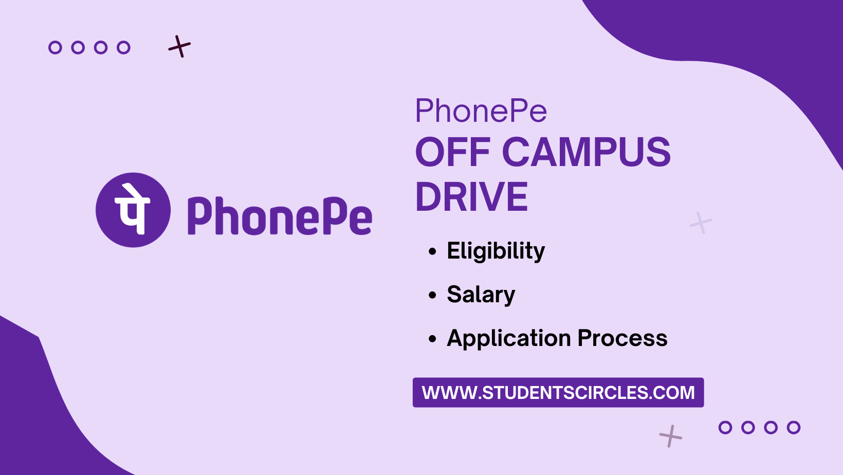 PhonePe Off Campus Drive