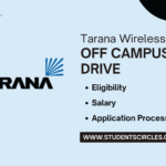 Tarana Wireless Off Campus Drive
