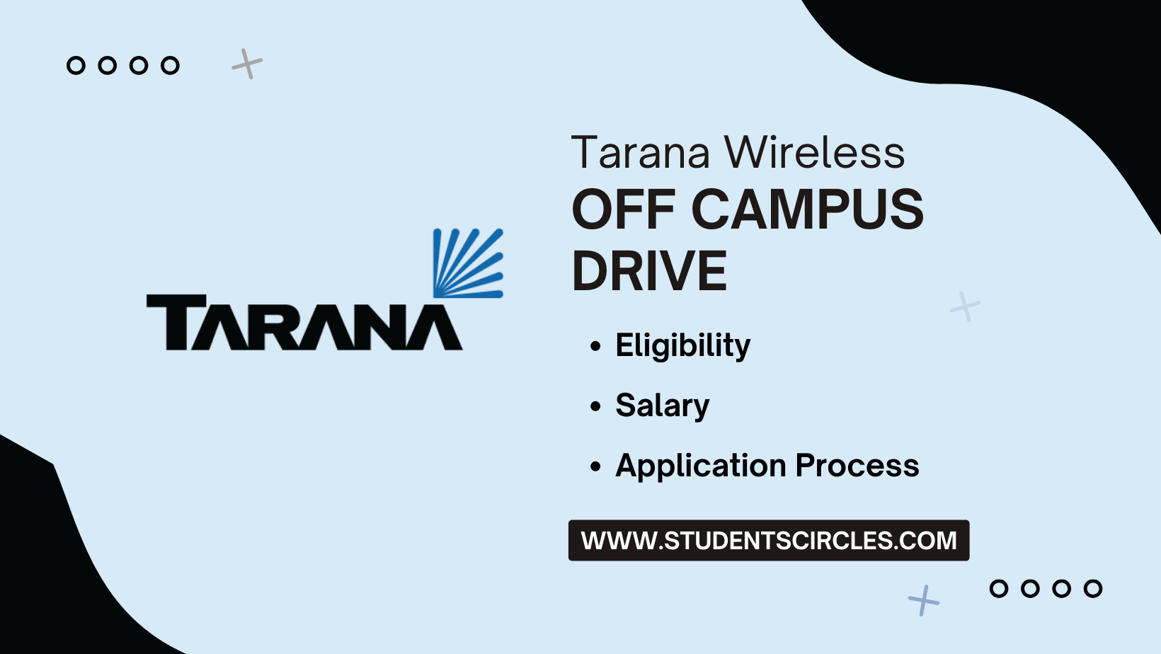 Tarana Wireless Off Campus Drive