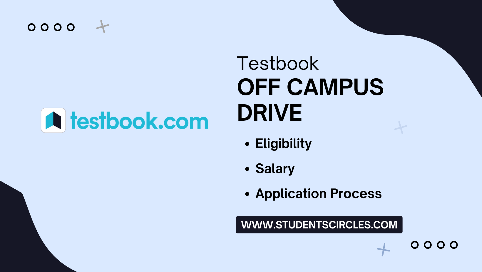 Testbook Off Campus Drive