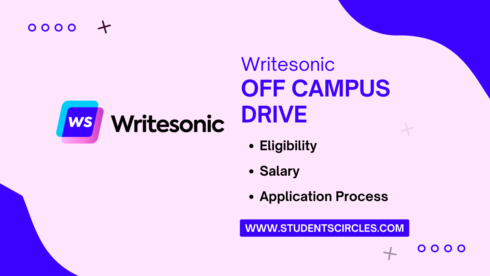 Writesonic Off Campus Drive