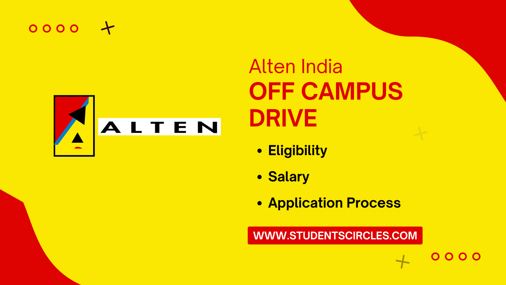 Alten India Off Campus Drive