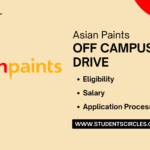 Asian Paints Off Campus Drive