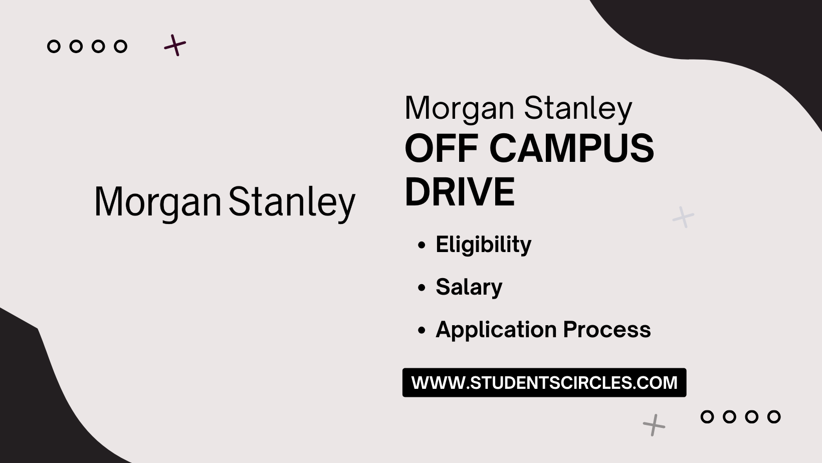 Morgan Stanley Off Campus Drive