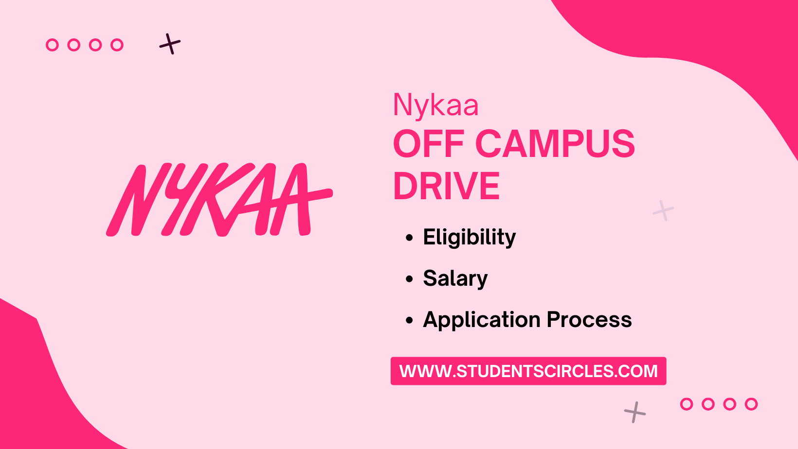 Nykaa Off Campus Drive