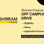 Shriram Finance Off Campus Drive