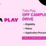 Tata Play Off Campus Drive