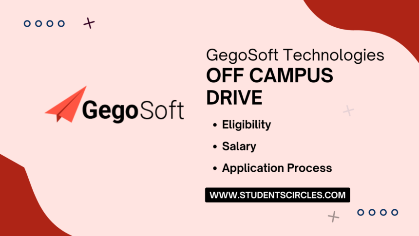 GegoSoft Technologies Careers