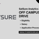 SatSure Analytics Careers